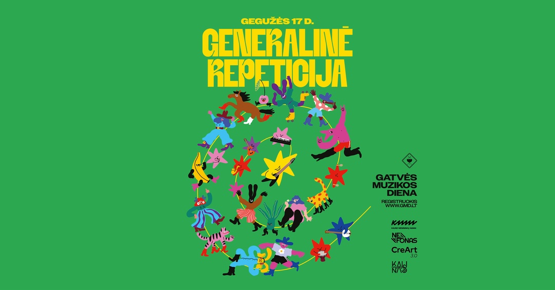 Gatvės muzikos diena 2025 Kaunas | Kauno menininkų namai